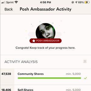I just became a POSH AMBASSADOR! 🎉
